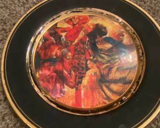 Paul Goodnights A Room Full of Sisters Decorative Plate by Whetstones Plate Design