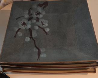 Pier Tranquil Stoneware Dinner Plates