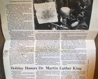 Newspaper Clipping Authentic Holy Day, We Celebrate