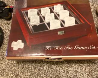 Imperial Estate Crystal Tic Tac Toe Game Set