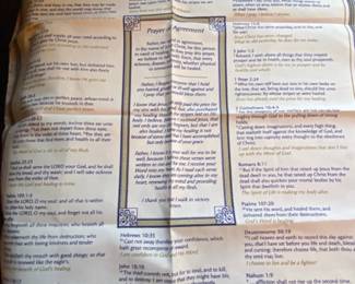 Living In Faith Everyday Prayer of Agreement Cloth