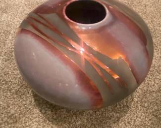 Tony Evans Raku Vase