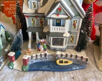 Department Christmas in the City The Snowmans Family Village House