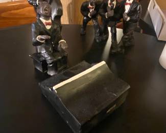 Enesco Parastone All That Jazz African American Jazz Band Figurines