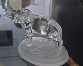 Crystal Swan Figurine