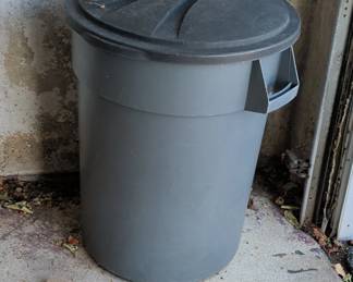 Rubbermaid Brute Gallon Trash Can with Lid
