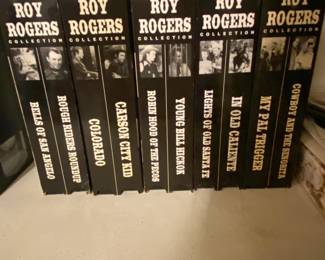 Roy Rogers Collection VHS Tapes
