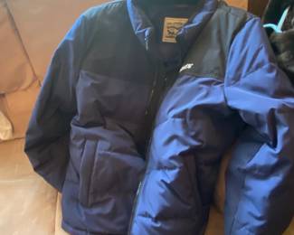 Levis Mens Arctic Cloth Retro Bubble Puffer Jacket
