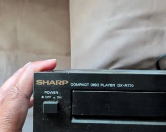 Sharp DXR Compact Disc Player second image