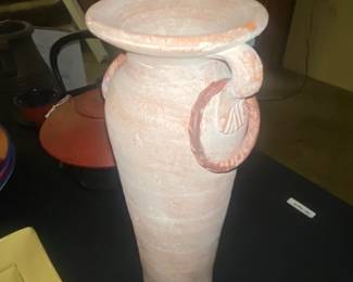Biscottini Tuscan Terracotta Amphora Vase second image