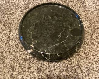 Green Marble Pedestal Stand