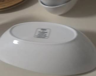 Sides by Over and Back Porcelain Serving Bowl second image