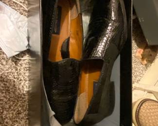 Giorgio Brutini Genuine Snake Loafers