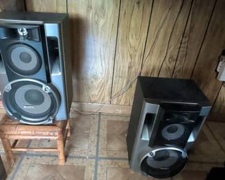 Sony MHCEC Mini HiFi Component System Speakers