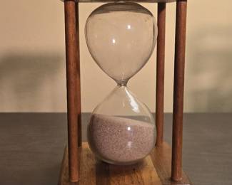 Wooden Hourglass