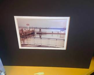 Texaco Gas Station Waterfront Photograph  Northport, New York