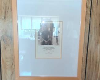 Framed Photograph with Poem by Lucille Clifton second image