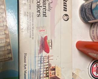 Pelikan or Transparent Watercolors Painting Set