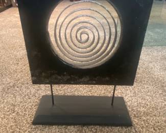 Abstract Spiral Sculpture