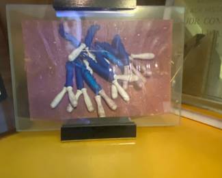 Framed Assemblage of Nassau Black History Tools