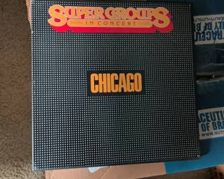Chicago Super Groups In Concert Vinyl Record