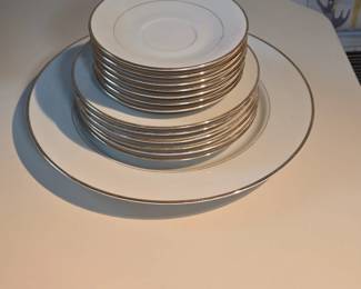 Ivory Elegance Dynasty Bone China Saucers