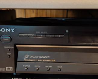 Sony DVPCXV Disc DVD or CD Changer