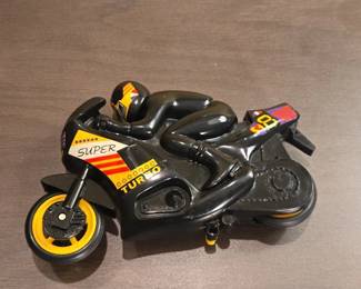 Vintage Super Turbo Motorcycle Toy
