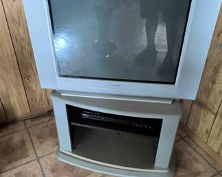 Sony Trinitron CRT Television with Stand