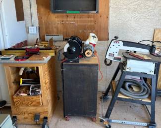 INCRA Router Table, JET Scroll Saw, & Tormek T-7 Sharpening System