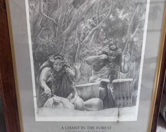 Vintage Hawaiian poster
