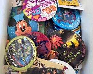 Large collection of Disney pins