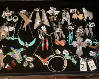 Vintage Navajo jewelry