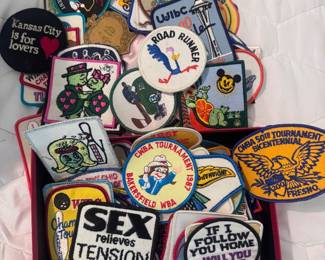 Large vintage patch collection 