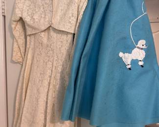 Vintage poodle skirt
