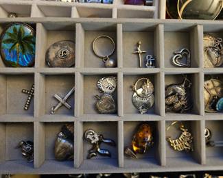 Sterling jewelry and charms