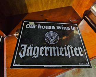Jagermeister sign