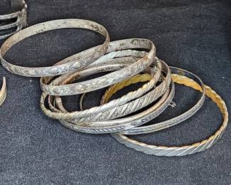 Sterling bracelets 