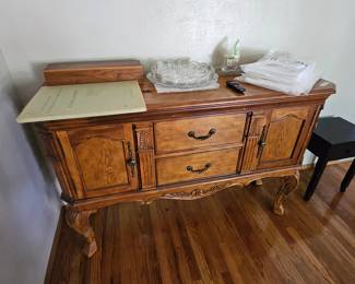 Solid wood buffet 