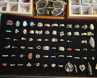 Sterling silver and nicer rings