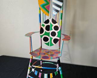 Brother Mel Meyer Art sculpture chair