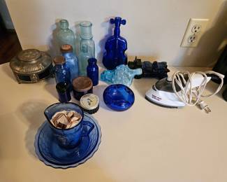 Antique colored glass