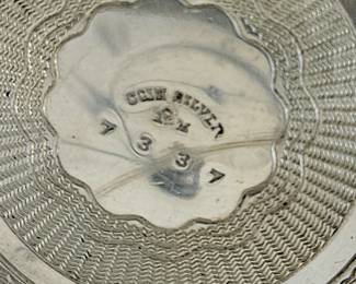 Coin silver pocket watch