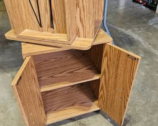 Magazine storage display cbinet