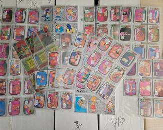 The Simpsons cards