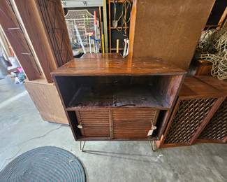 Mid century media cabinet 