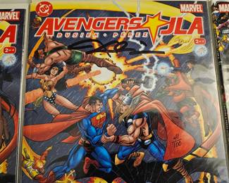 Avengers JLA comic book