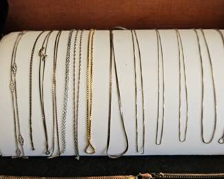 Sterling necklaces 