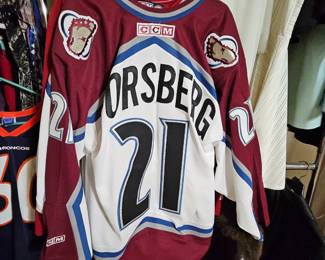 Peter forsberg jersey