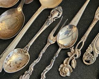 Sterling flatware 
